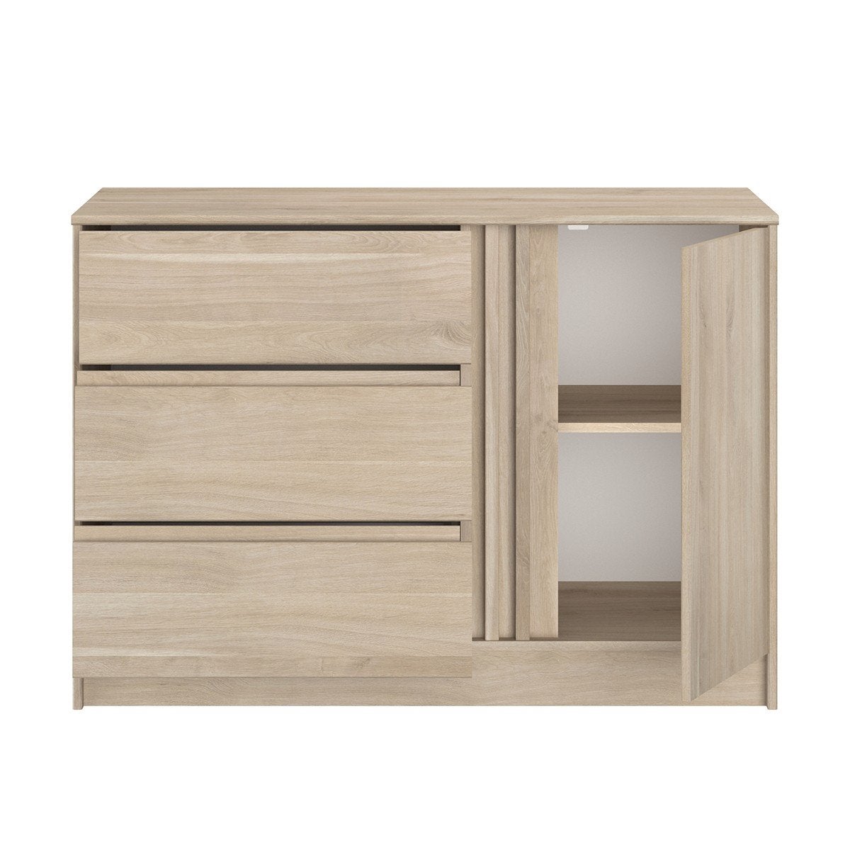 Commode 3 tiroirs 1 portes Palmyre-- - 8