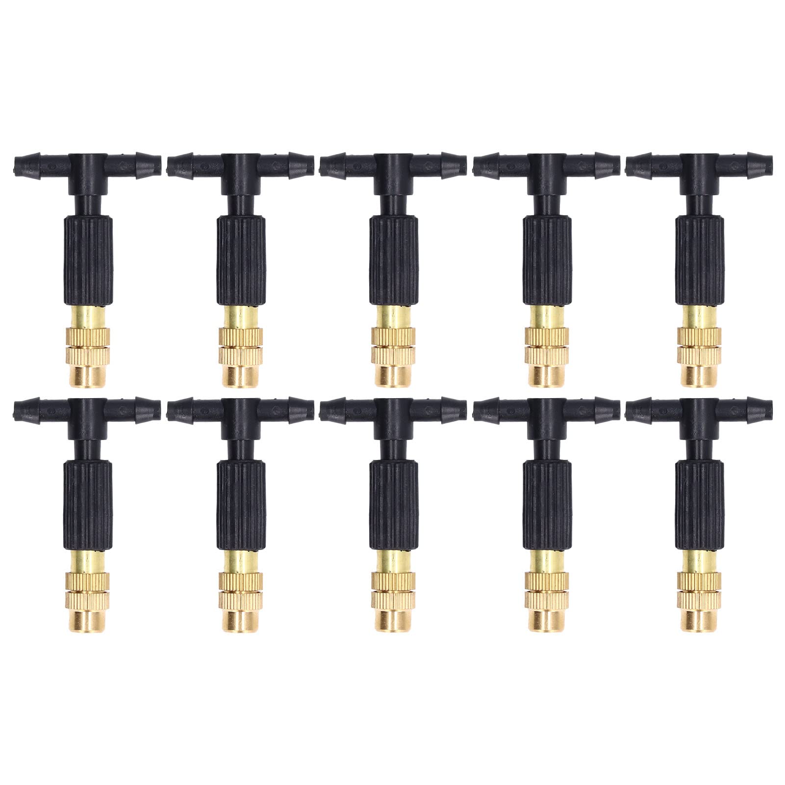Kit Brumisation 10.7m Avec 10 Buses - Système Irrigation Goutte à Goutte, Refroidissement Jardin