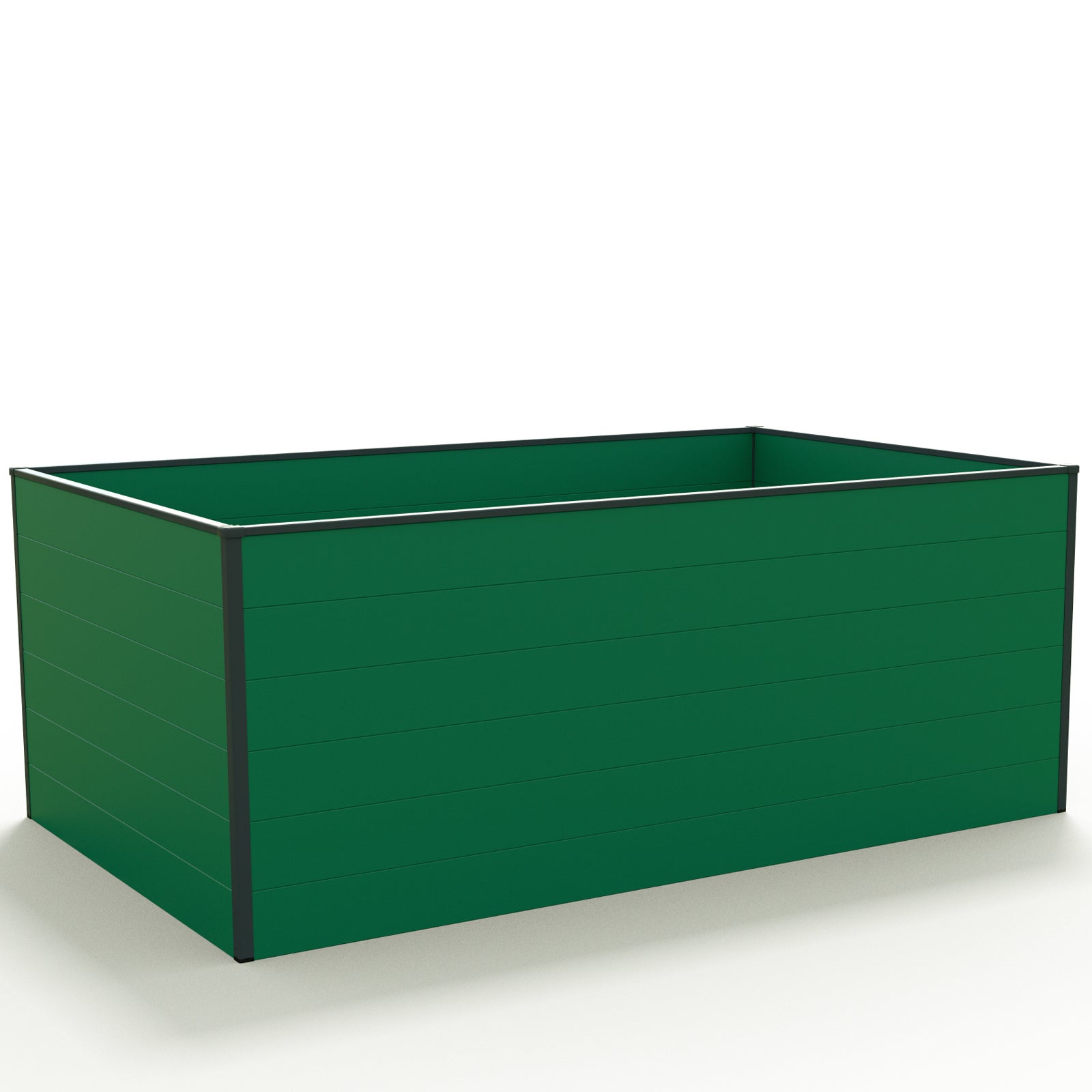 119 x 195 x 77 cm Grzadka podwyzszona, zielony
