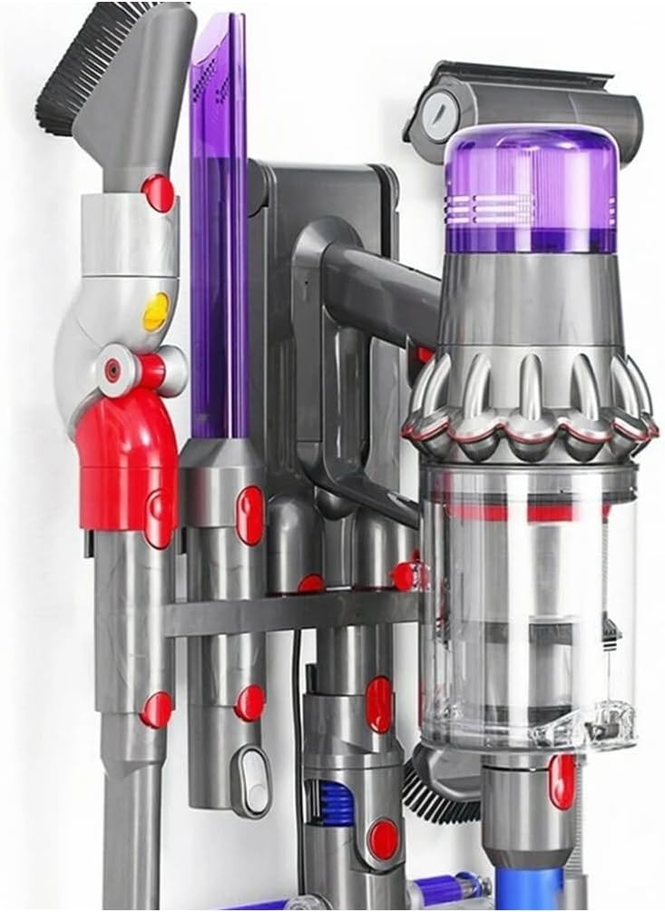 DO7 - Supporto Organizer compatibile per Dyson V15 V10 V11 V6 V7 V8 docking station da terra porta accessori per aspirapolvere
