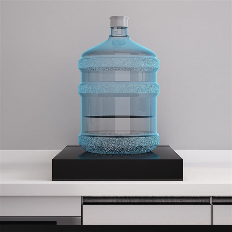 Étagère de cuisine noire, support pour plaque à induction, couvercle de cuisinière, 35×48×7 cm, épaisseur 10 mm - Noir - 5