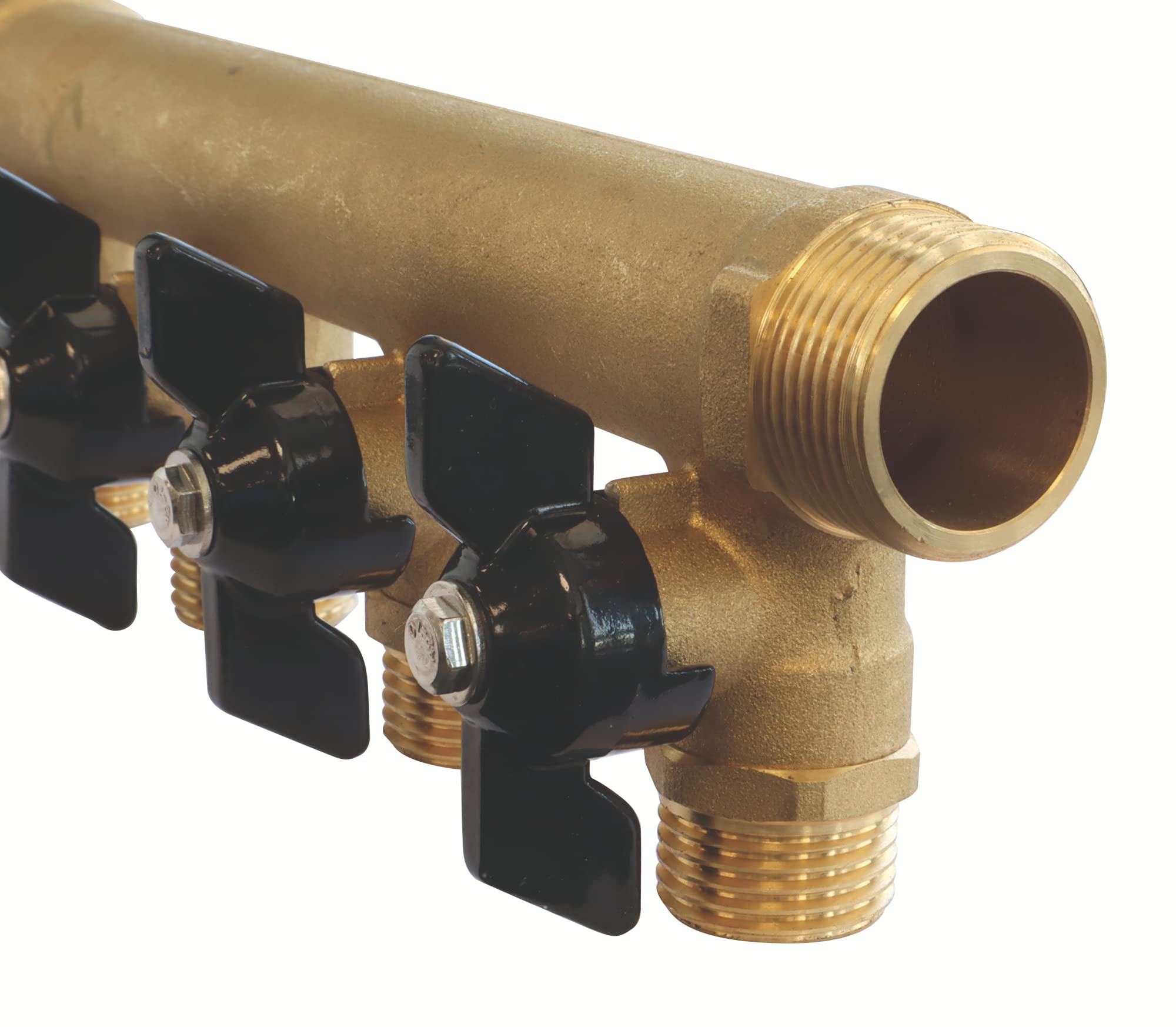 Collecteur sanitaire mini vanne 20/27 - 6 sorties - 7