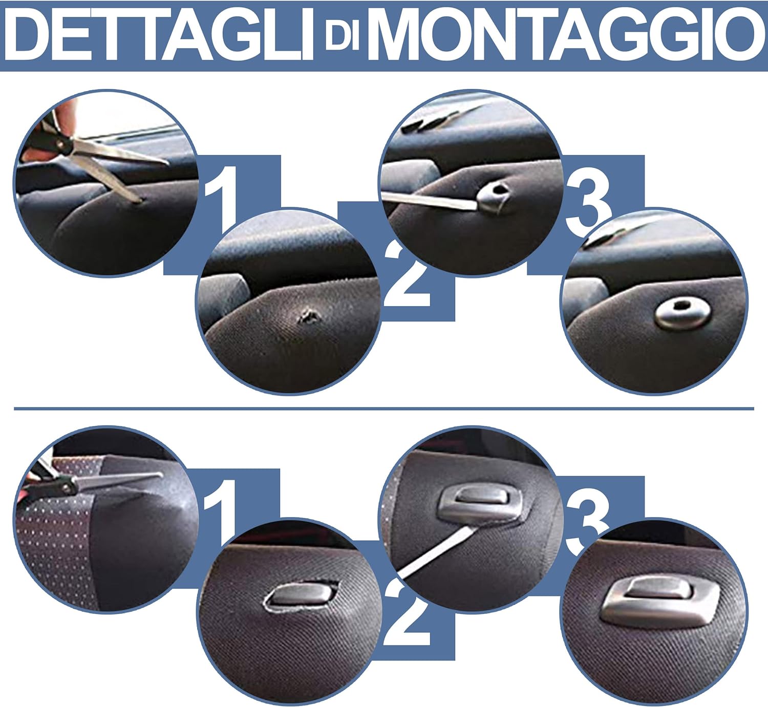 Coprisedili Per Auto Mod. Super Jolly 500X: Coprisedili Auto 500, Coprisedili Su Misura - Foto 12