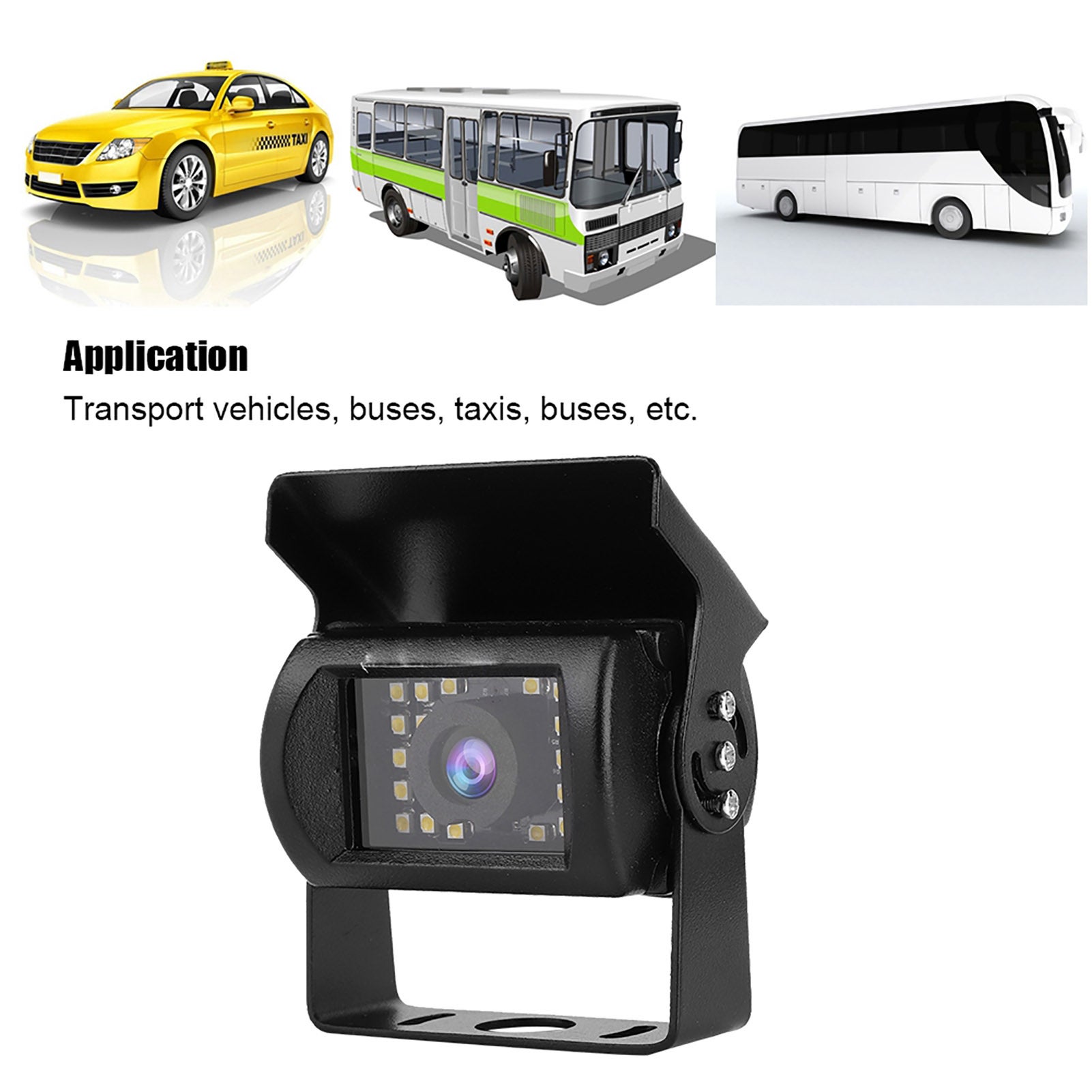 Caméra De Recul Voiture 1080P Étanche IP68 - Angle 190° Vision Nocturne Pour Camping-Car Et Utilitaire