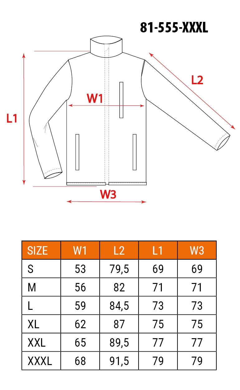 Bluza dziana wzmacniana tkaniną softshell, rozmiar XXXL NEO TOOLS - 3