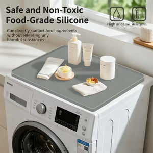 Tapis Sous évier, 86,4 X 55,9 Cm, Plateau D'armoire De Cuisine En Silicone, Imperméable Et Flexible, Pour Cuisine, Salle De Bain Et Buanderie