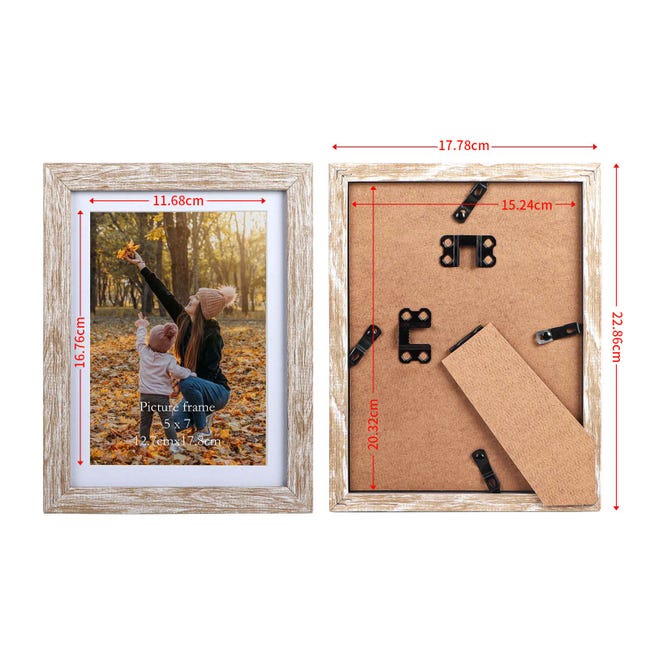 EXYGLO Portafoto da Parete e da Tavolo, Cornice per Foto 13x18, Cornice Rustico, Decorazione per la Casa, Azienda, Scuola, Contengono 6 Cornici in uno | Leroy Merlin EXYGLO Portafoto da Parete e da Tavolo, Cornice per Foto 13x18, Cornice Rustico, Decorazione per la Casa, Azienda, Scuola, Contengono 6 Cornici in uno | Leroy Merlin