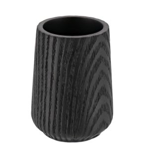 Lot de 4 porte-gobelets en plastique noir avec drain pour bateau Lot de 4 porte-gobelets en plastique noir avec drain pour bateau