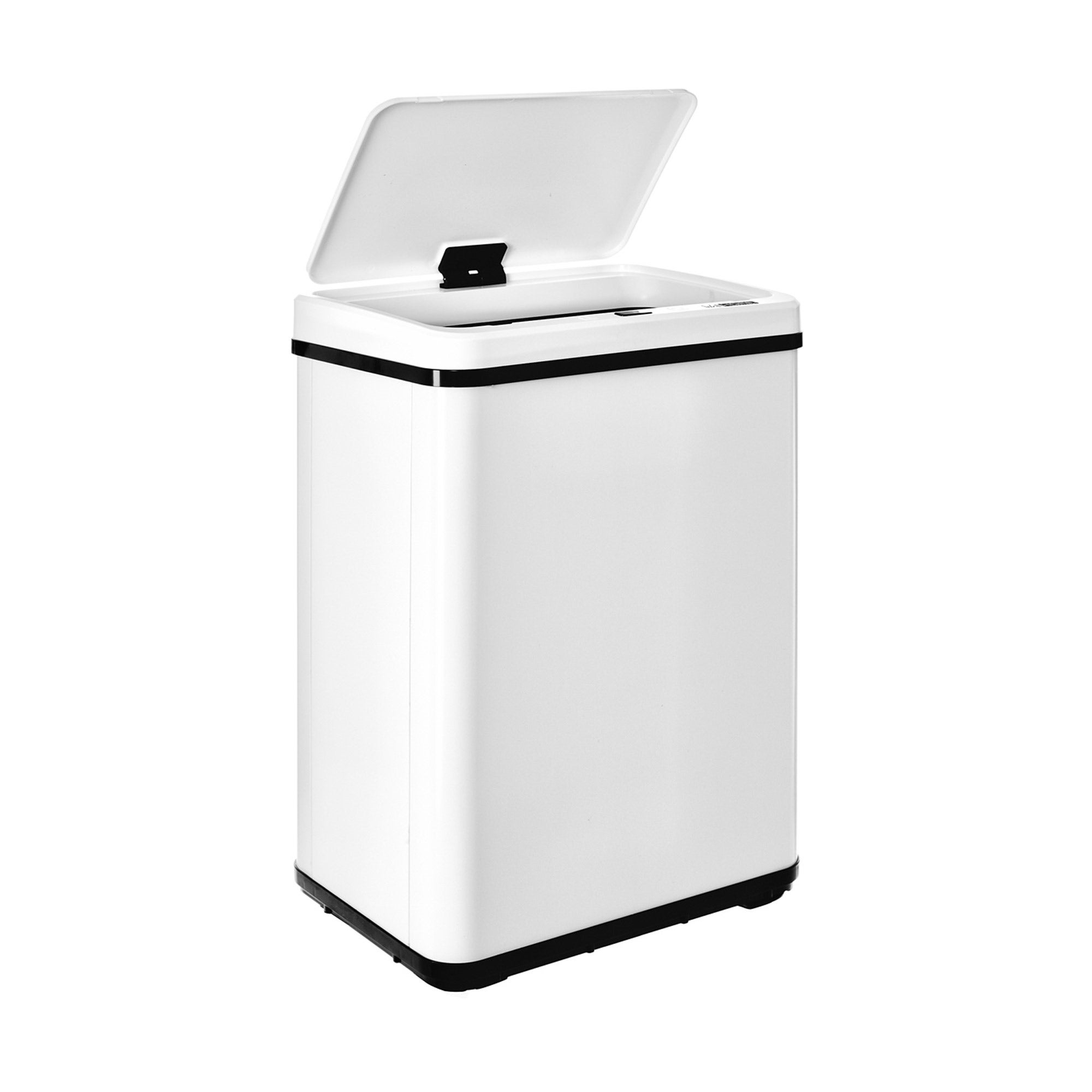 WELLHOME Cubo de Basura inteligente 40L Blanco Tapa apertura automatica Leroy Merlin