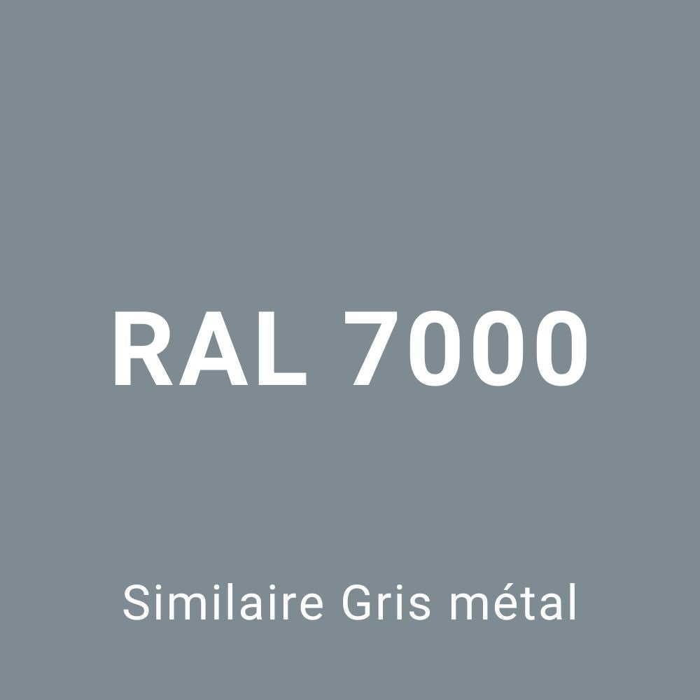 Peinture RESINE EPOXY pour sol béton Garage - Gris métal 9KG (60 à 80m²) PRET A L'EMPLOI - Trafic intense - Etanche et résistant - 5