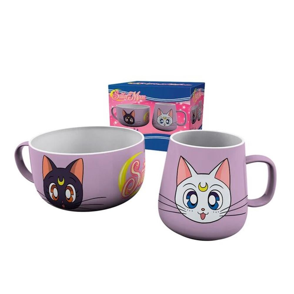 Verre XXL Sailor Moon ABYSTYLE - Luna Et Artemis 40cl | Collection Officielle