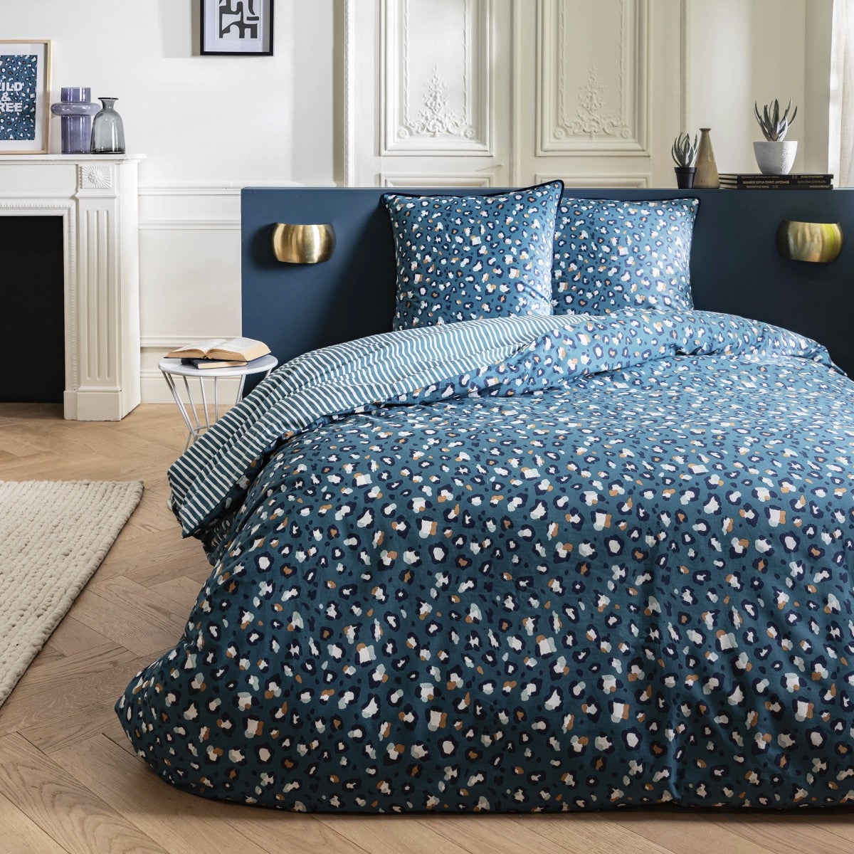 Parures De Lit 3 Pièces Chaton Housse De Couette 220X240Cm 2 Personnes