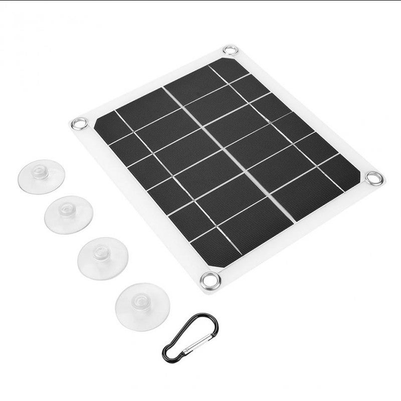 Panel słoneczny 10 W, podwójna przenośna ładowarka akumulatorów USB 5 V 2 A, panel słoneczny, ładowarka samochodowa do telefonu komórkowego, kemping n