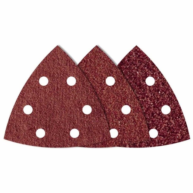 WOLFCRAFT 1 Lot 20 Patins triangle agrippant perforés largeur 105
