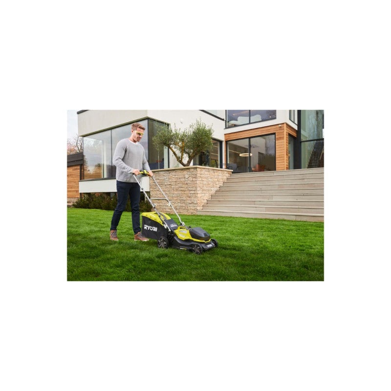 Tondeuse RYOBI 18V LithiumPlus Brushless coupe 37cm - 1 batterie 5,0 Ah - 1 chargeur rapide - RY18LMX37A-150 - 2