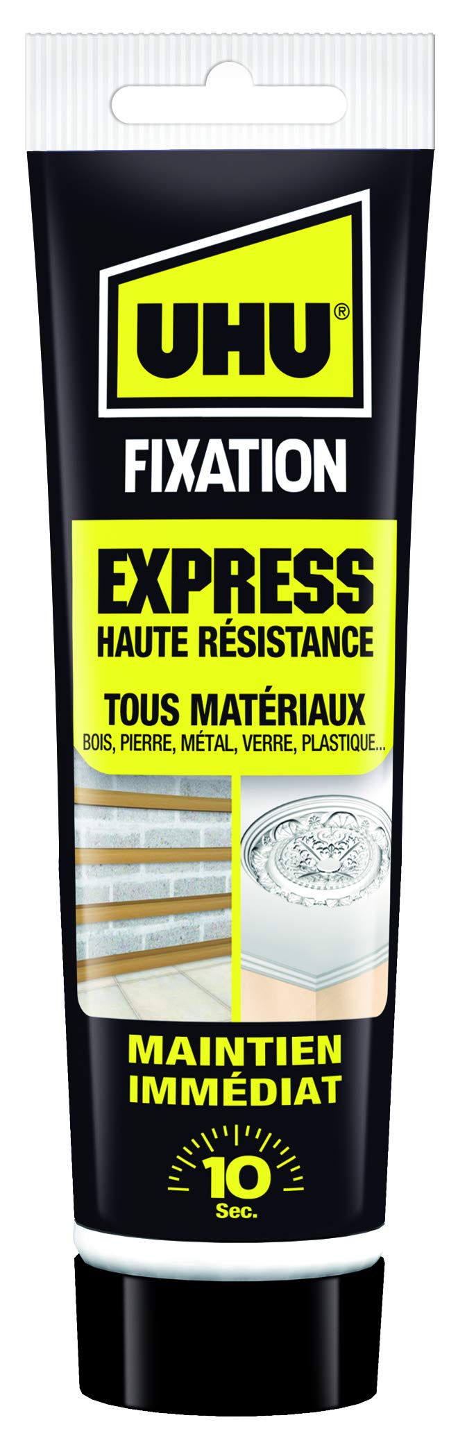 Mastic de fixation Express UHU blanc tube - 175g - 37685 - 4