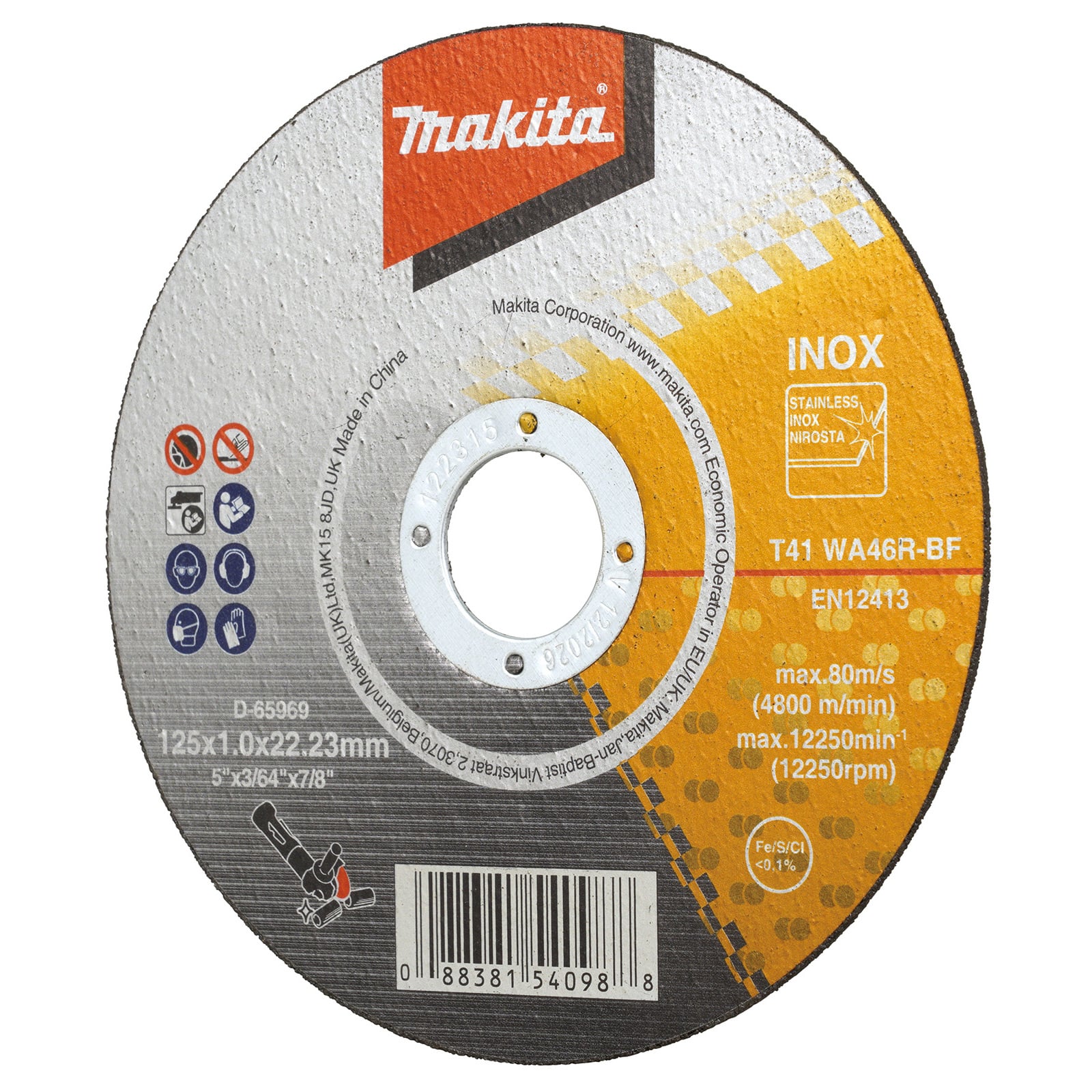 Makita Disque à tronçonner D-65953 Dxmm | Leroy Merlin