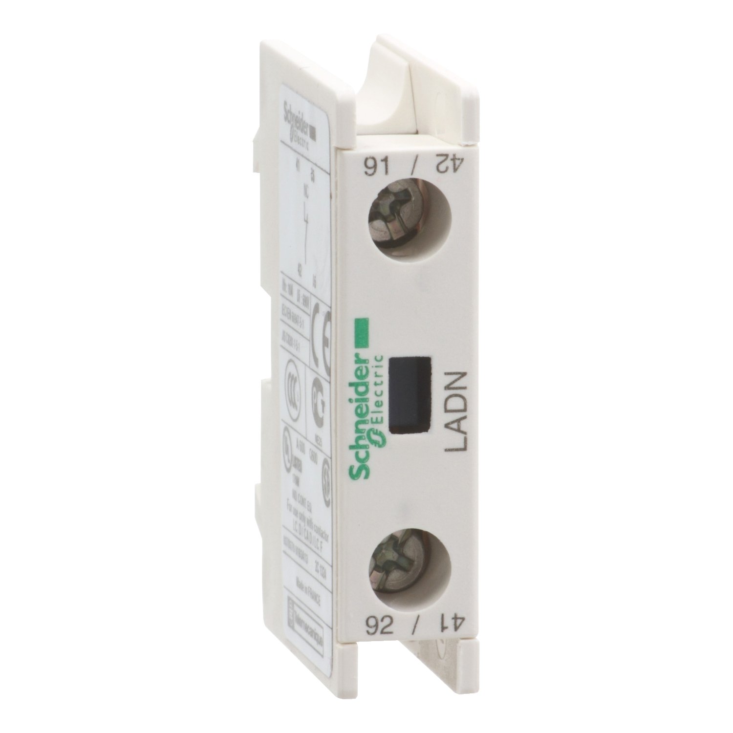 LADN10 - BLOCCO CTO.AUX.1NA FRONT. - SCHNEIDER ELEC - 2