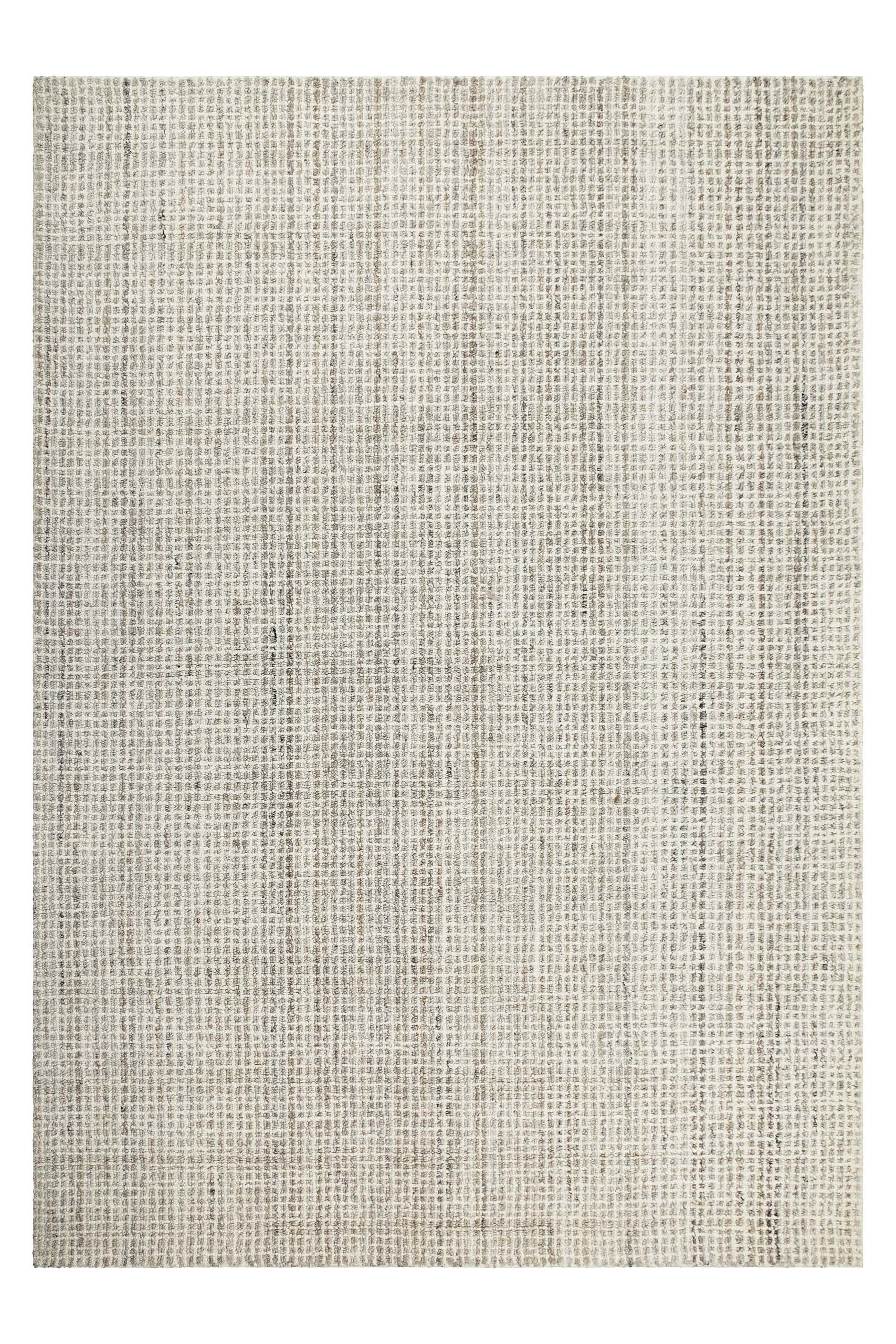 Tapis pure laine tufté main gris clair 300x400 Hamptons FOURTEEN Gris ...