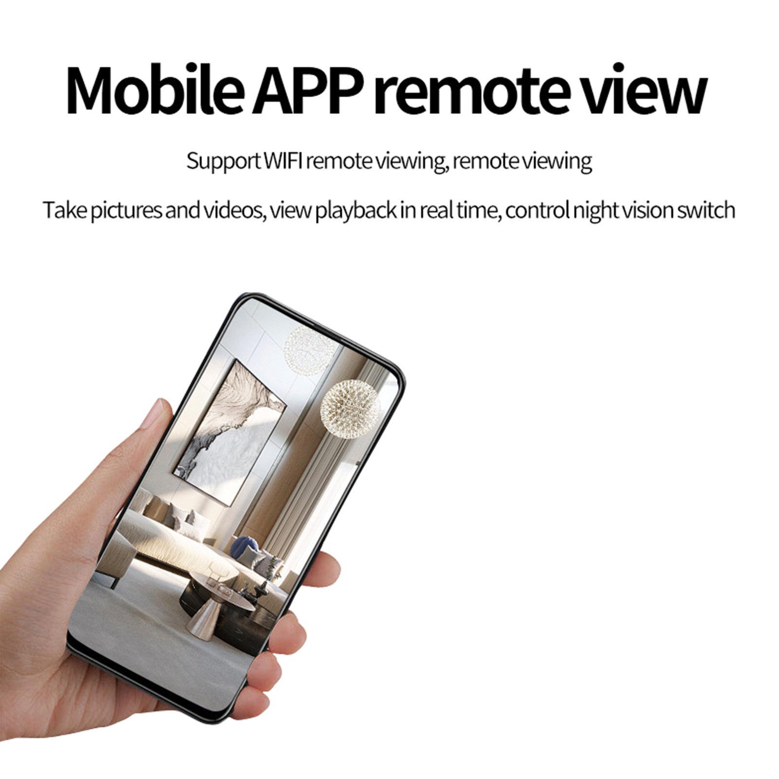 à l'intérieur comme à l'extérieur, Mini caméra cachée sans fil 1080p avec détection de mouvement et vision nocturne portable pour la surveillance - 7