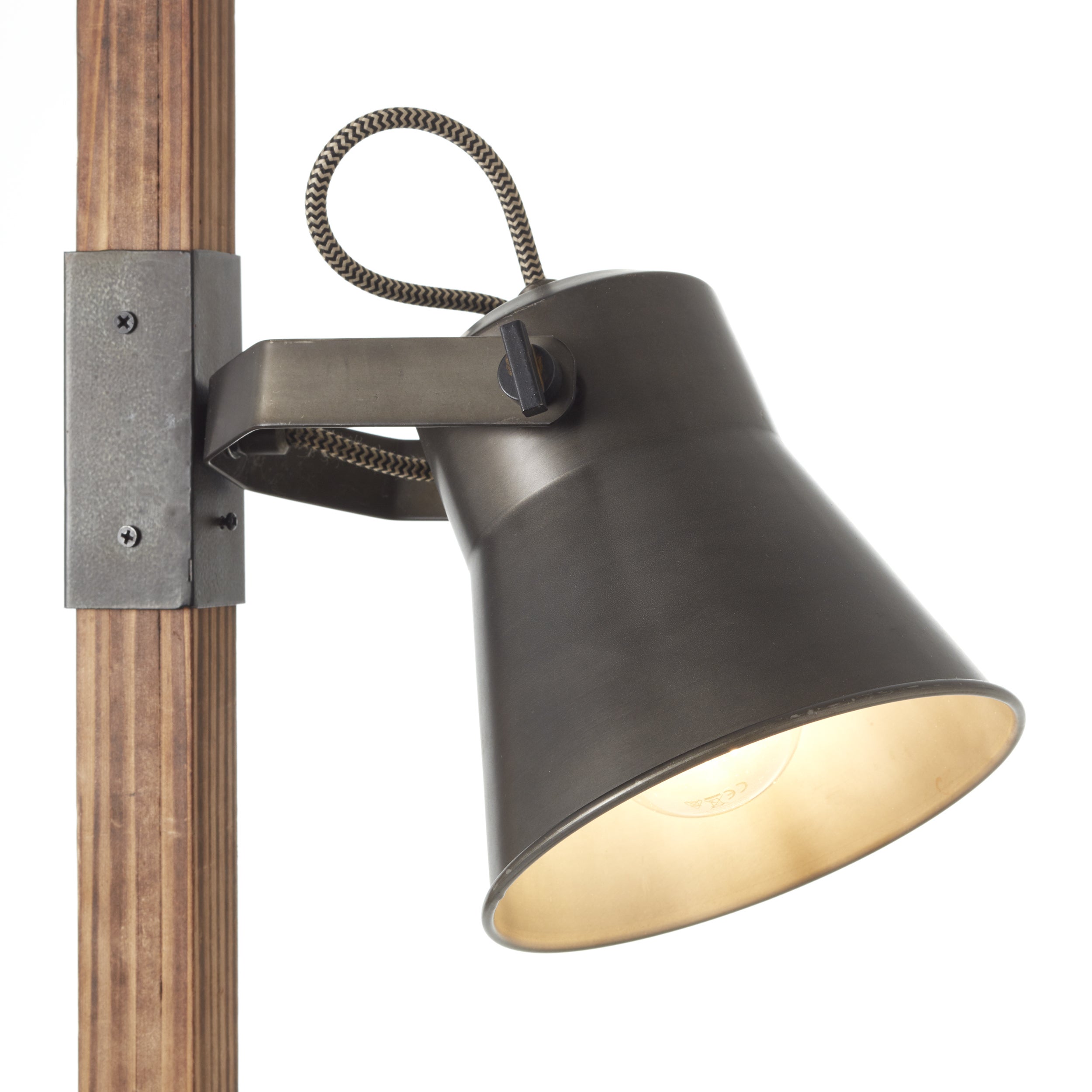 Lampa BRILLIANT, zawieszenie Southsea 33cm naturalny / czarny, 1x A60, E27, 25W, kabel można skrócić / regulowana wysokość - 7