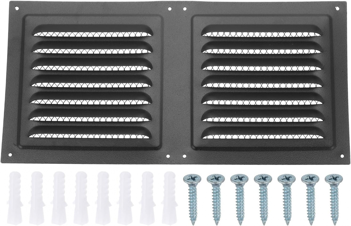 Grilles De Ventilation Carr es En Aluminium Pour Grenier Mur Remise grilles-de-ventilation-carr-es-en-aluminium-pour-grenier-mur-remise