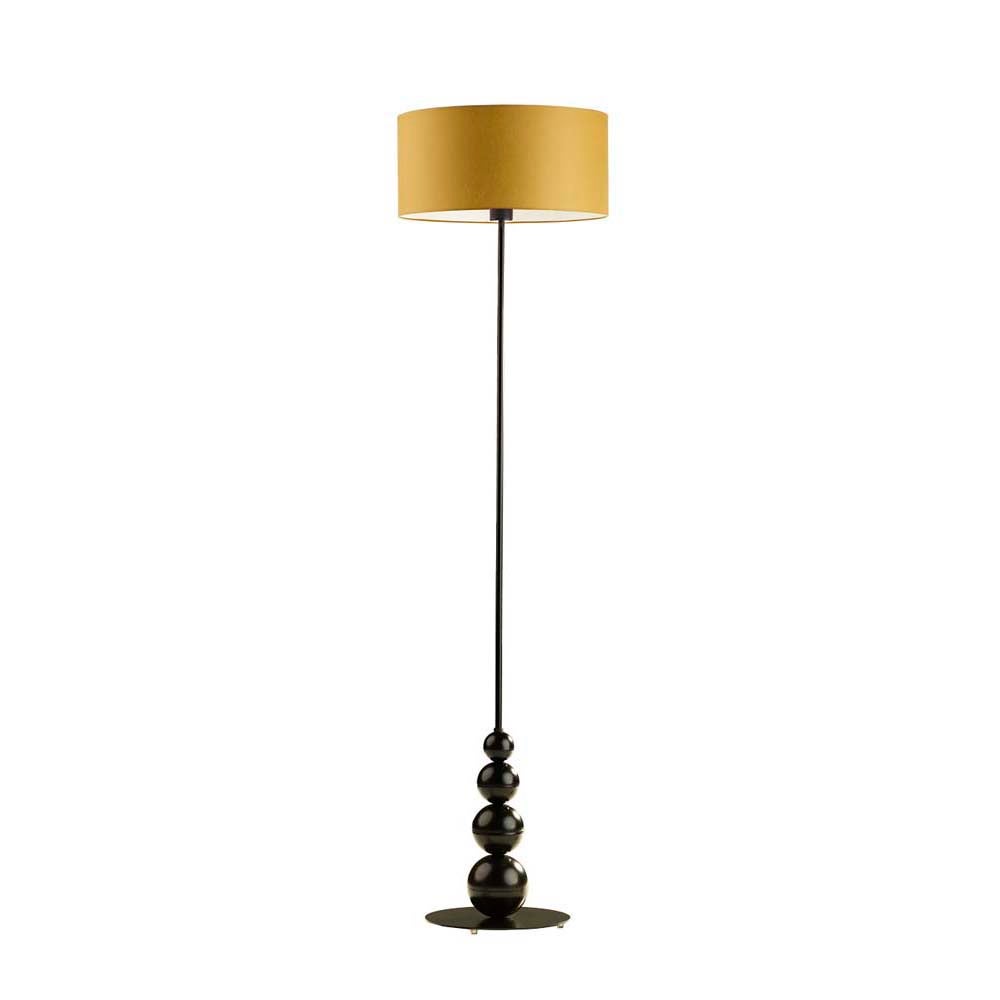 Lampa stojąca podłogowa z abażurem walec TENEZI
