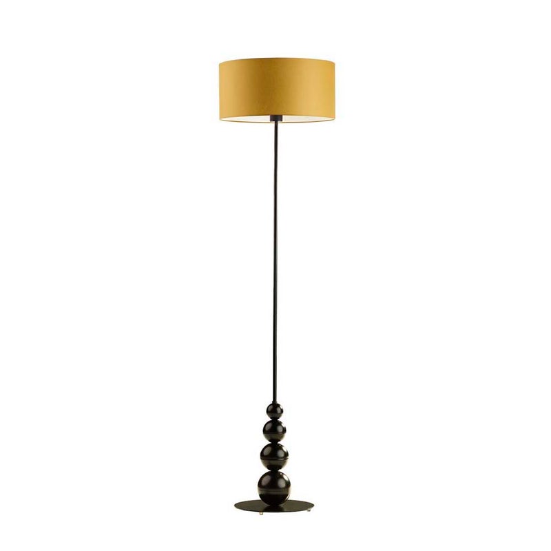 Lampa stojąca podłogowa z abażurem walec TENEZI