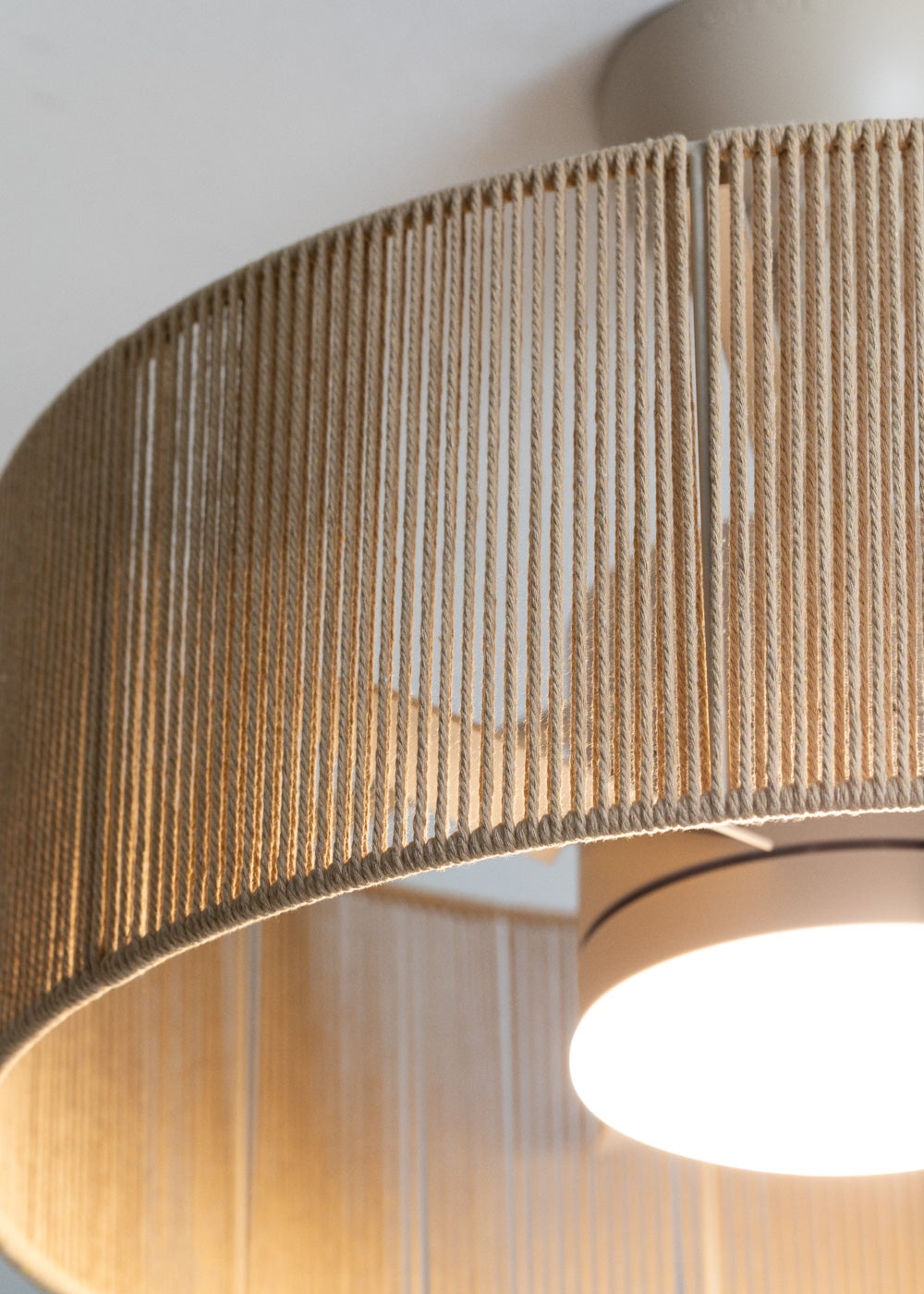 WIND LAMP WOVEN Ventilateur de plafond silencieux 25 W avec éclairage LED Ø 55 cm - 6