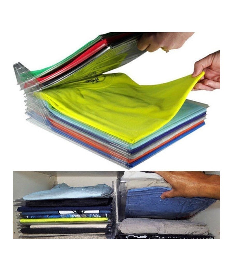 Coorganisers – Confezione Da 4 Organizzatori Regolabili Per Cassetti, Griglia 8 Scomparti, Lavabili Per Magliette, Leggings E Sciarpe