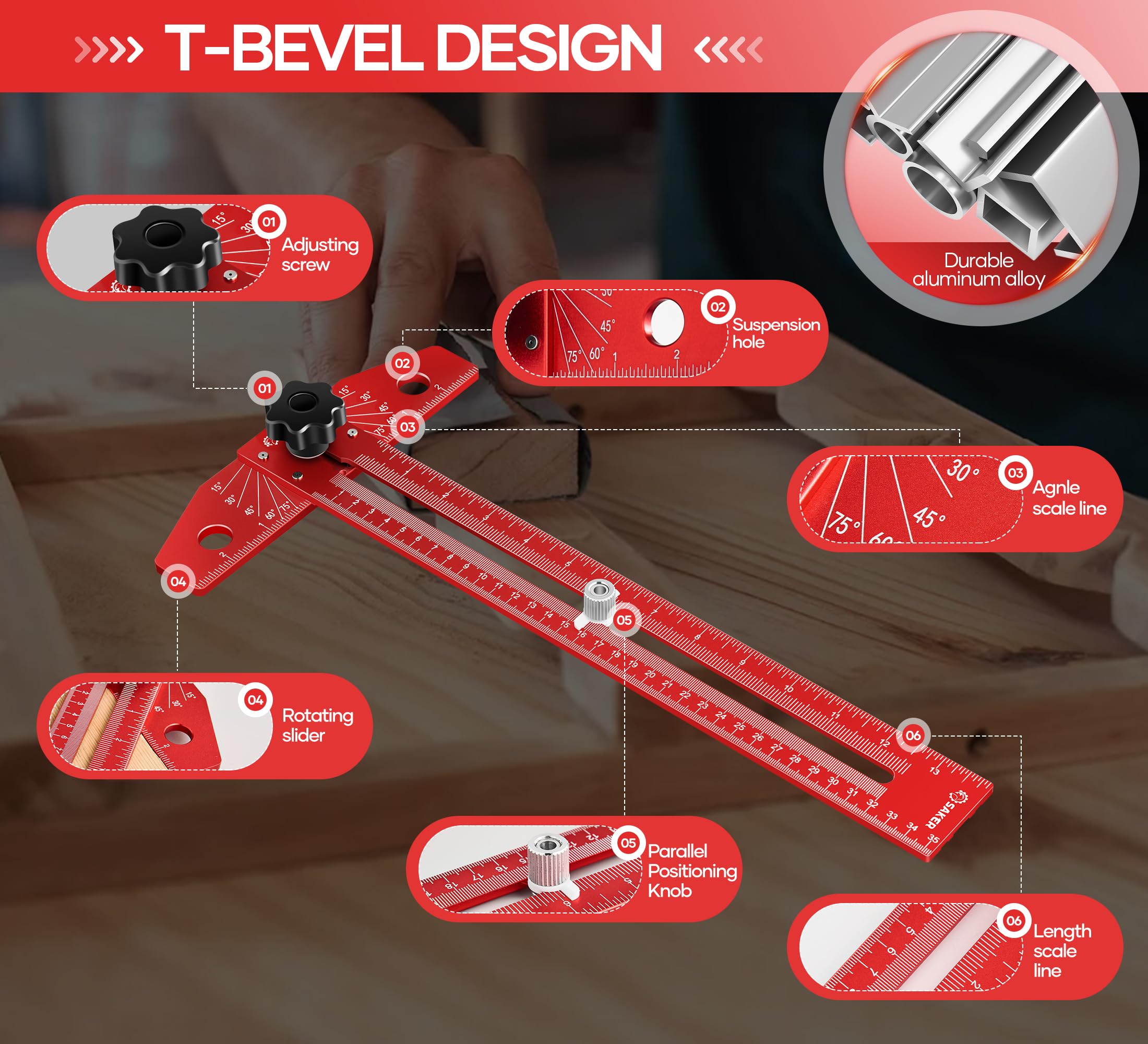 Fresa per lavorazione del legno, fresa per scanalature, fresa per