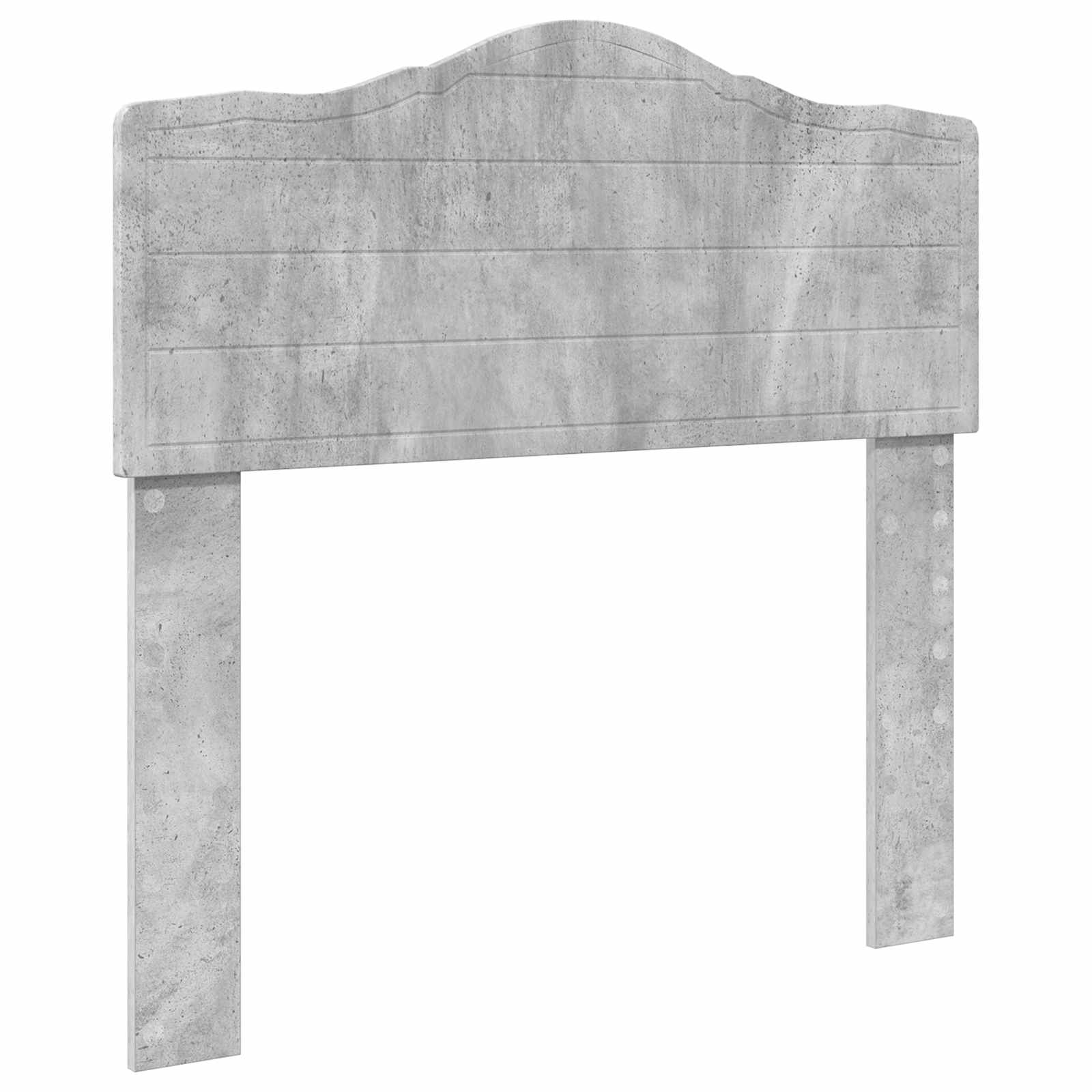 Lit de rangement Gris béton 90 x 190 cm panneau de bois - 7