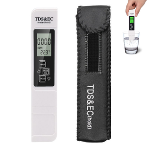 Testeur D'eau Numérique Testeur Numérique EC TDS 3 En 1, Stylo De Température, Pureté De L'eau, Filtre Hydroponique PPM For Moniteur D'eau De Piscine D'aquarium Pour Piscine, Eau Salée, Eau De Mer