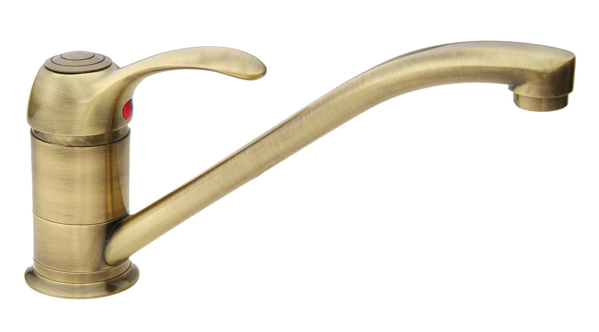 Grifo de fregadero de latón antiguo serie distri