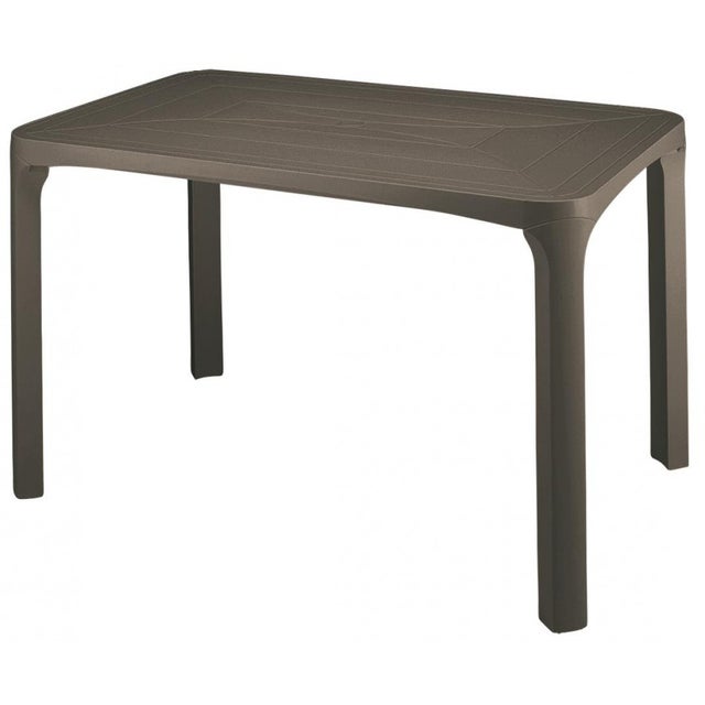 TAVOLO OLE' RATTAN 80X120 GRANDSOLEIL Colore: Moka