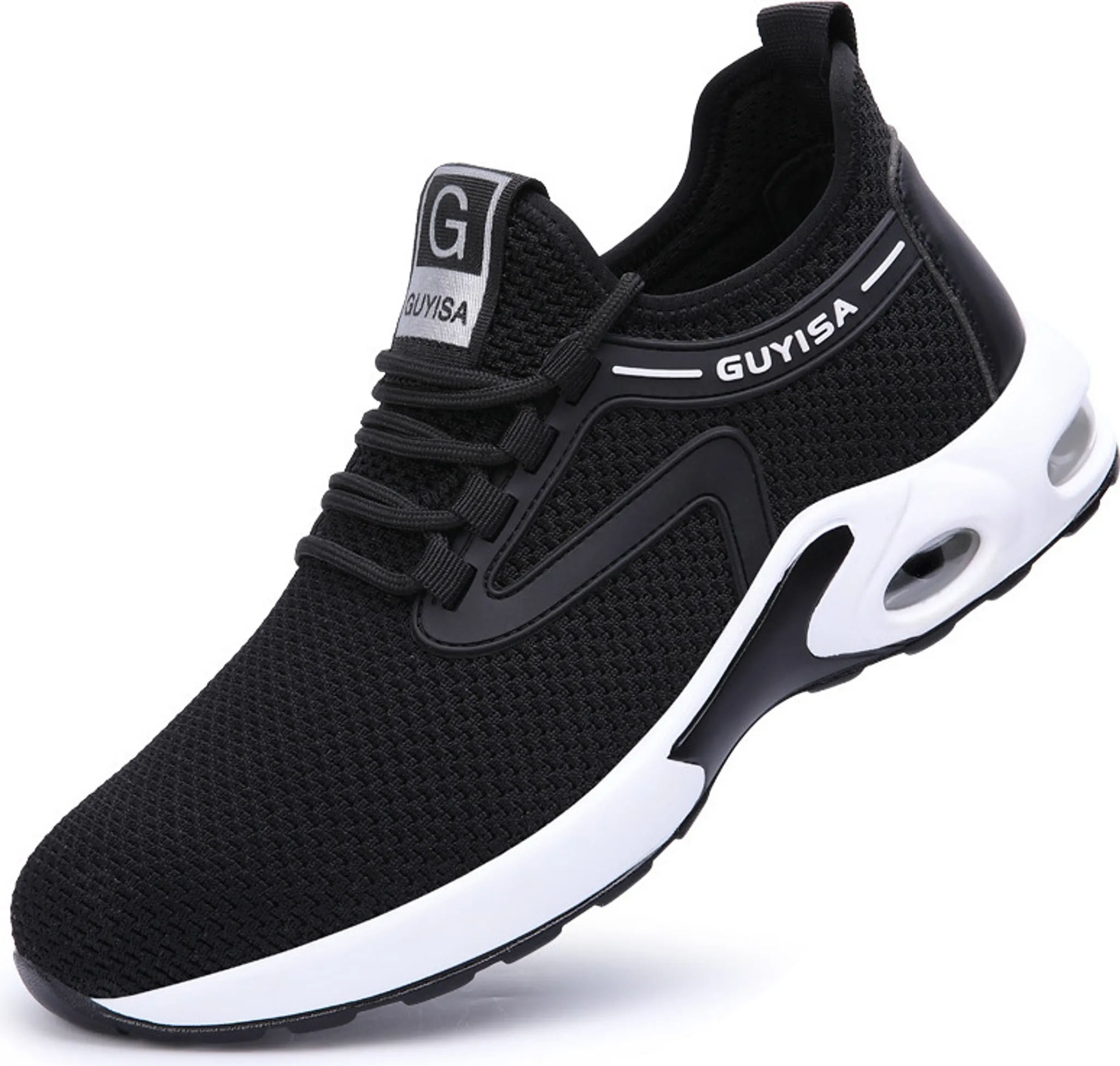 Teckrs Chaussures De Sécurité S3 Hommes Femmes - Embout Acier 200J, Semelle Anti-Perforation, Confort Mémoire De Forme