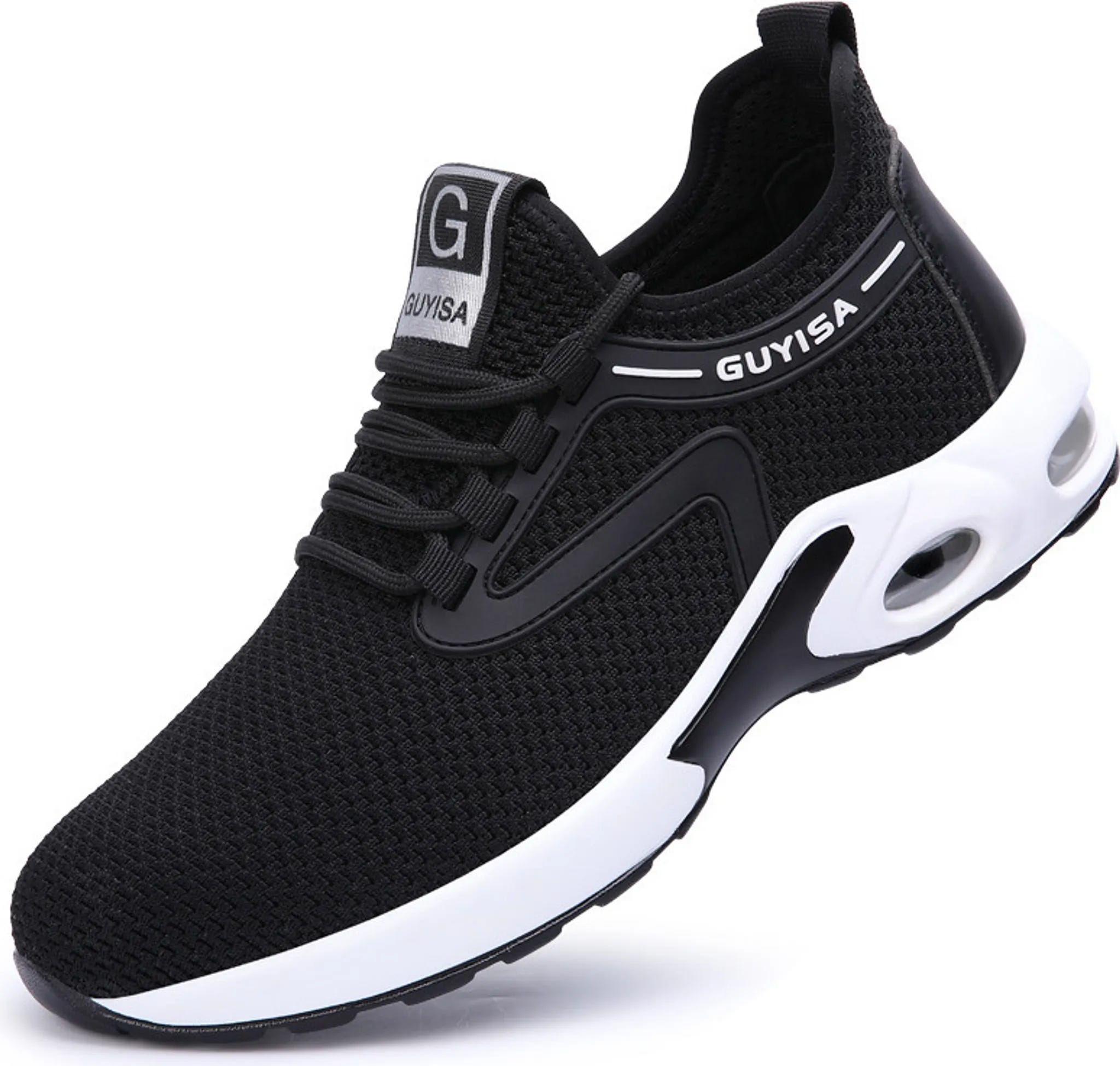 Teckrs Chaussures De Sécurité S3 Hommes Femmes - Embout Acier 200J, Semelle Anti-Perforation, Confort Mémoire De Forme