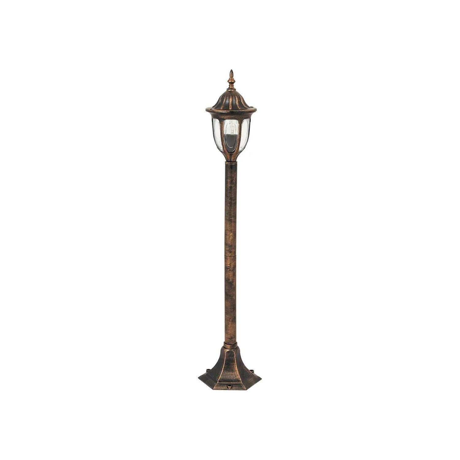 Lampa ogrodowa stojąca Milano złoto antyczne 1xE27x60W IP43 wym: 102 x 19 x 19 cm metal Rabalux