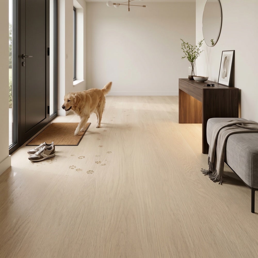 Arquiservi® - Piso Vinílico SPC XL Carvalho King [11,15 m²] - 5,7 mm - Textura Premium | Quente e Silencioso | Instalação Rápida sem Obras - 4