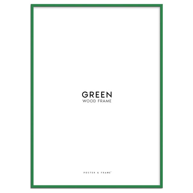 Cadre – Cadre en bois vert A3