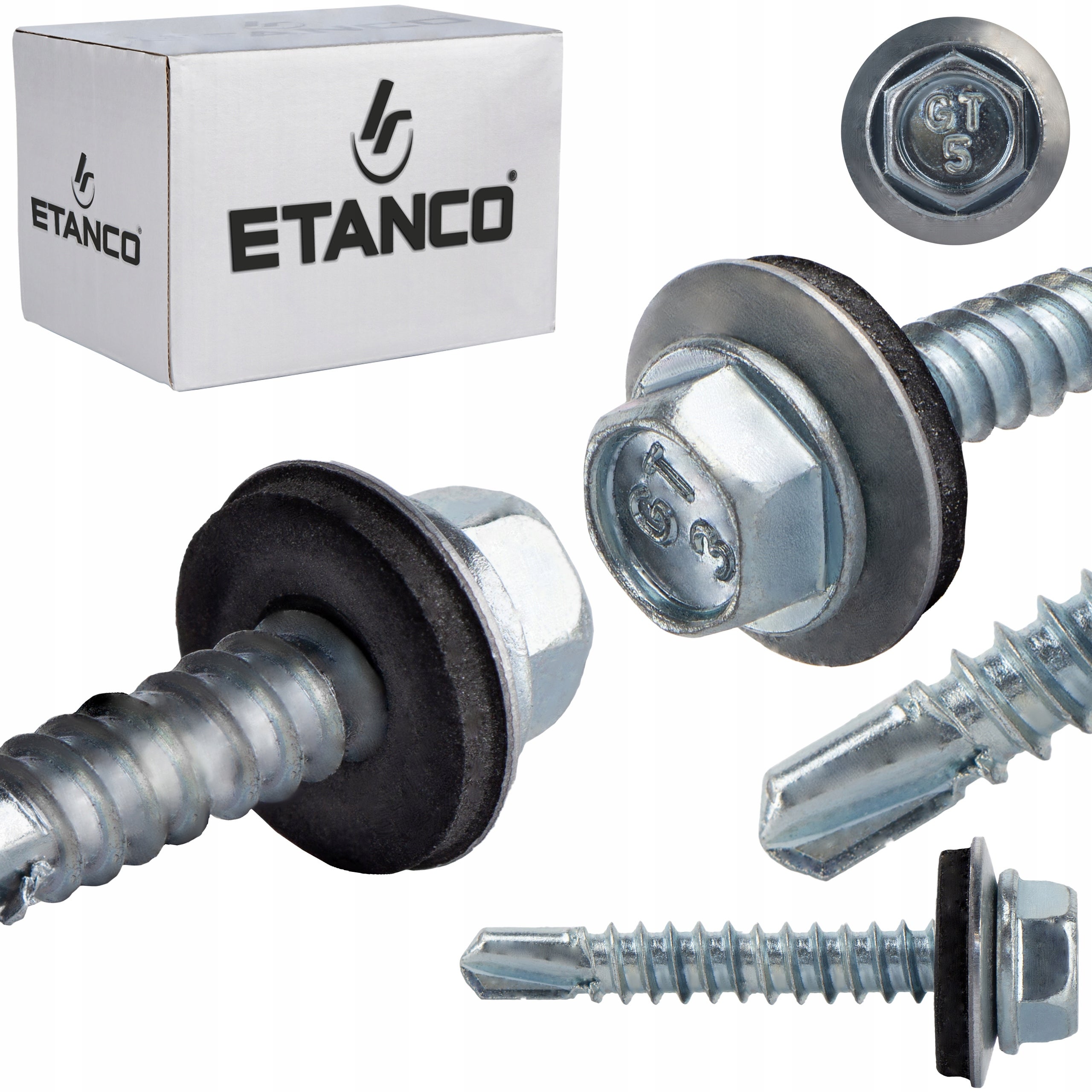 Wkręty samowiercące Etanco GT5 Z14 ocynkowane 5,5x32 mm 250szt