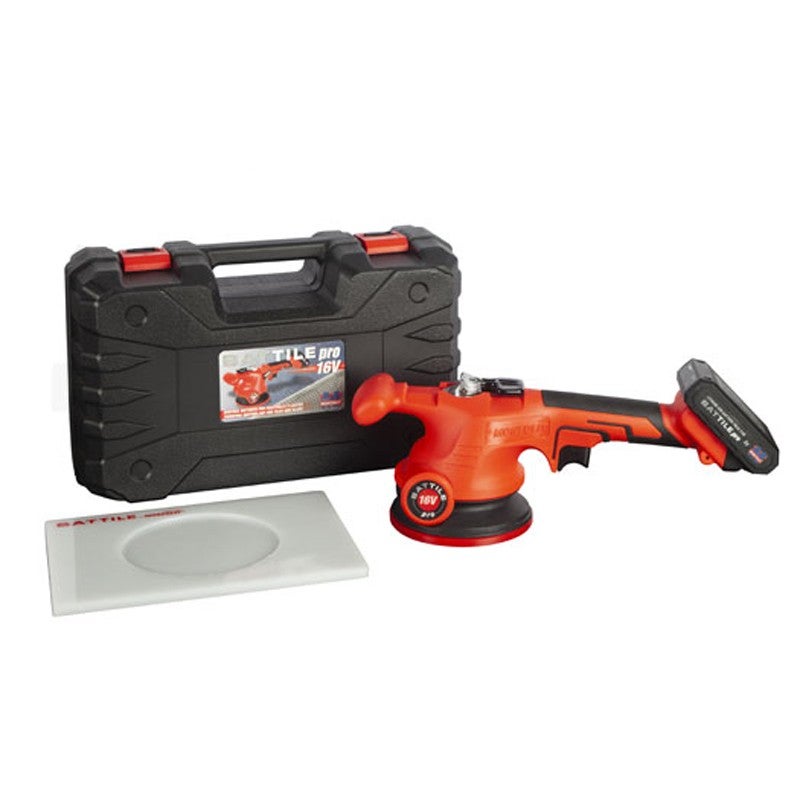 Livellatore Piastrelle Wireless Vibratore Per Piastrelle VKE - Ventosa 130mm - 5 Velocità - Portata 100kg - Senza Fili - Blu Livellatore Piastrelle Vibrante - 14