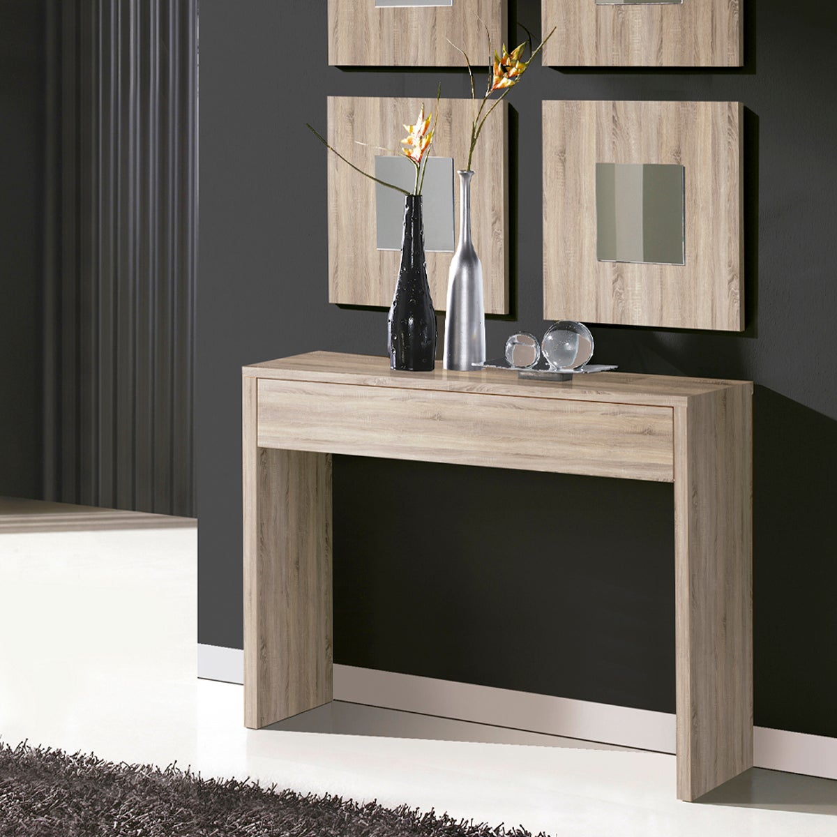 Imperial Relax  Consola Recibidor 1 Cajon 76X100x30 Cambrian , Leroy Merlin