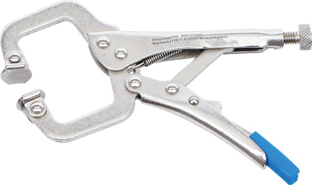 Pince étau de soudeur | extra courte | 130 mm