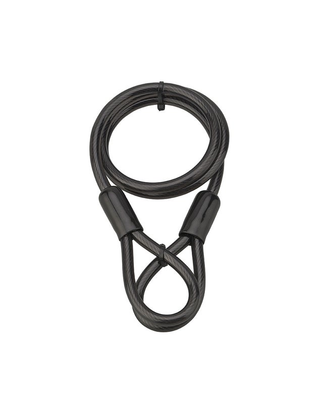 Cavetto Antifurto Per Casco AM.5140 In Acciaio Rivestito – Lunghezza 75 Cm, Diametro 6 Mm, Colore Verde - 2