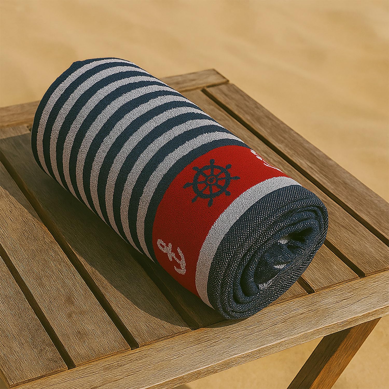 Toalla De Playa Grande 80x160 Cm - 70% Algodón Velur, 30% Poliéster, Estampados Veraniegos