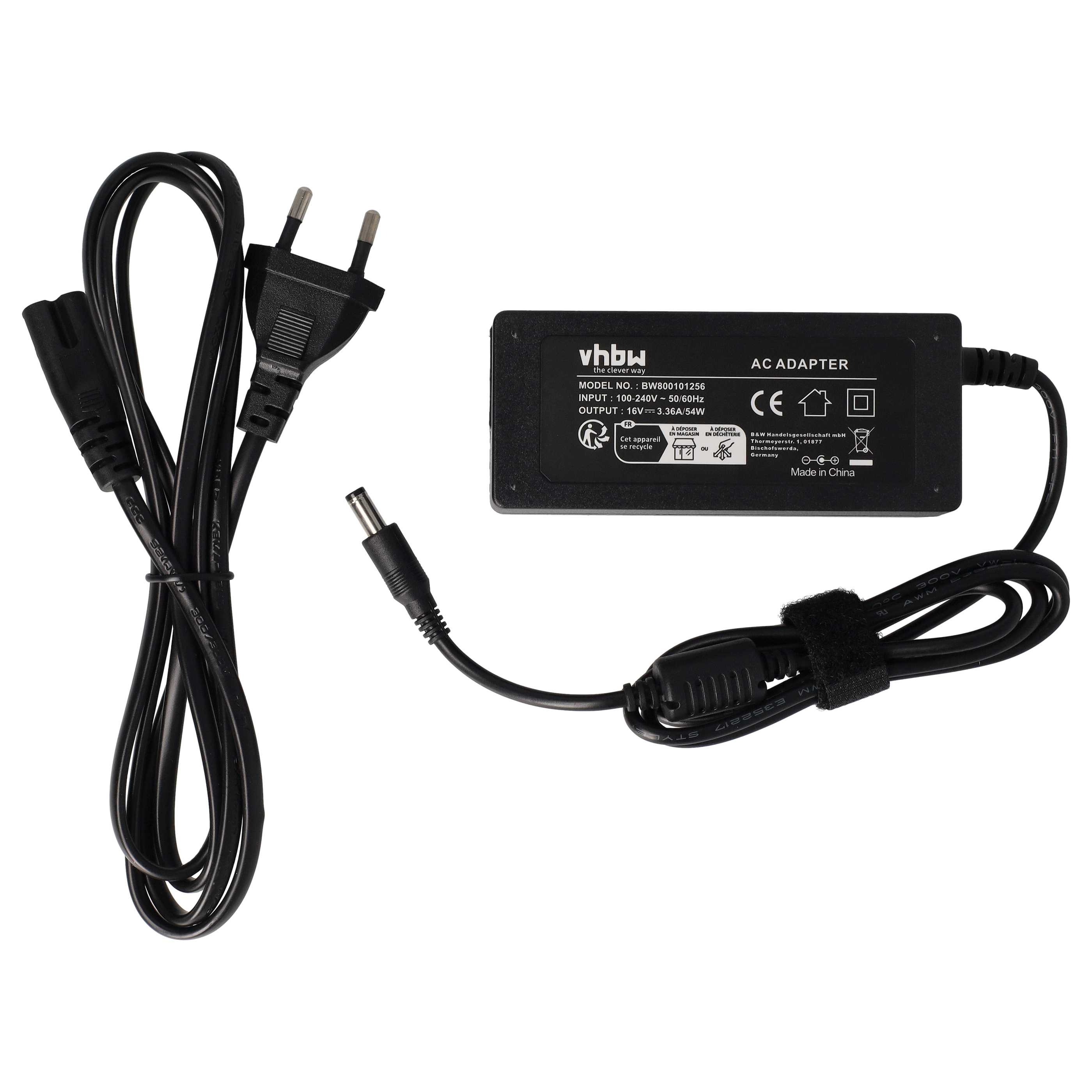 Alimentatore Vhbw 72W 16V 4.5A Per IBM Lenovo ThinkPad 560, 535, 550 - Ricambio Con Spina Europea - 2