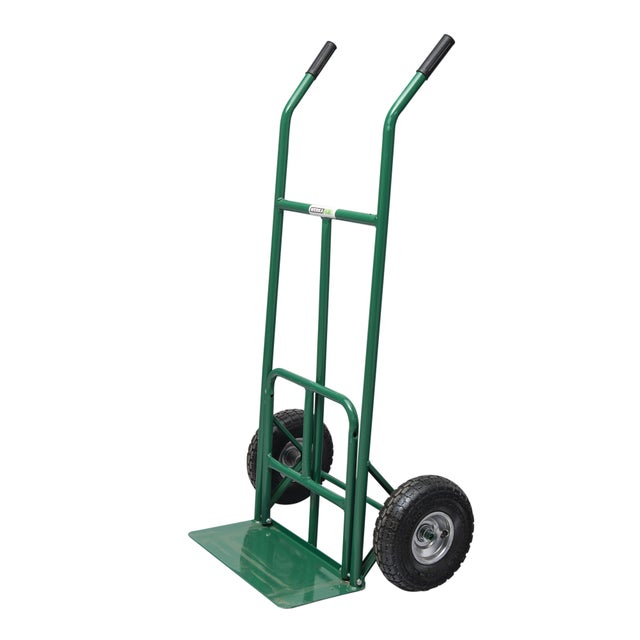 Chariot diable pour bûches avec roues gonflables WERKA PRO