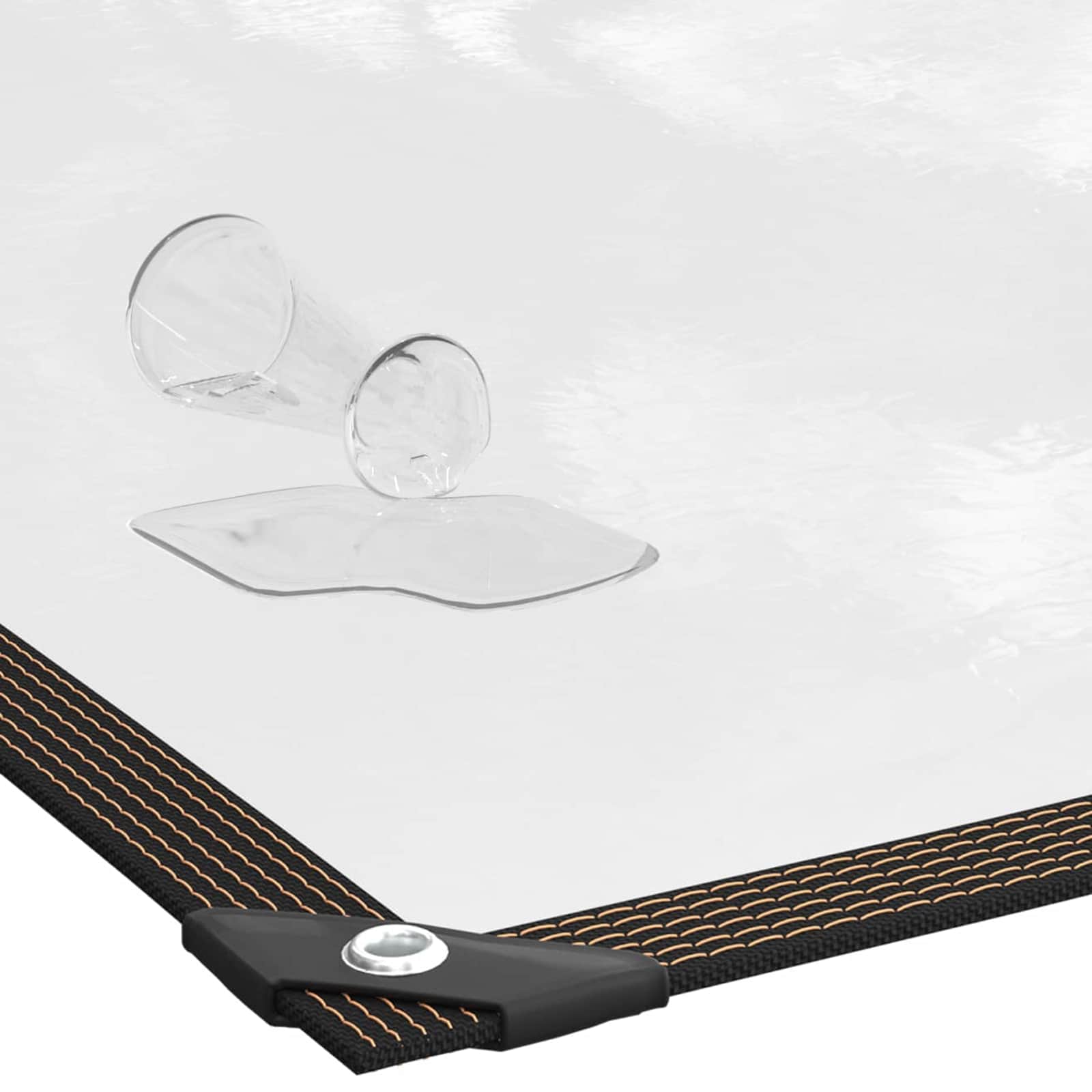 Bâche transparente, en PE, 7 × 5 m - 8