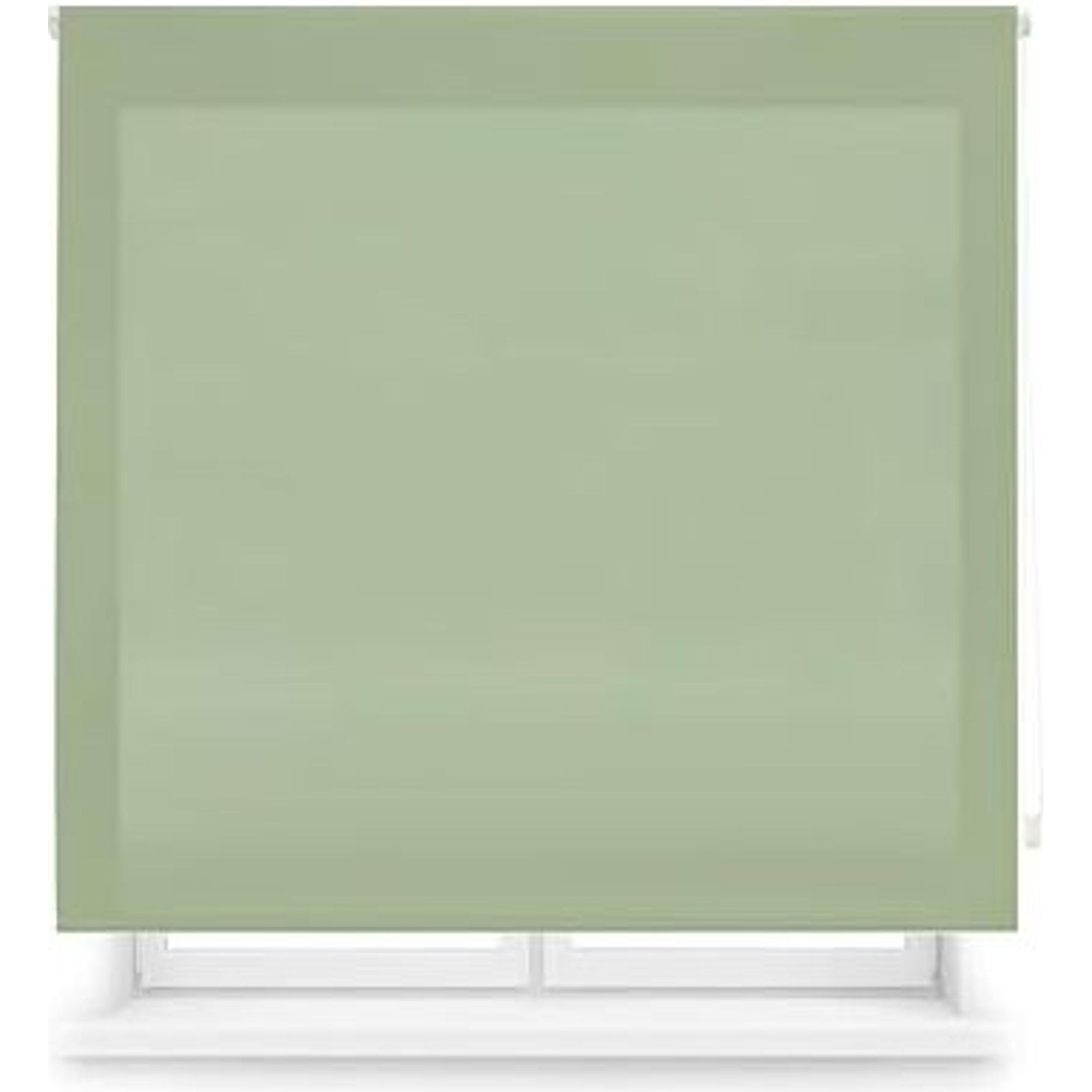 Estor enrollable translúcido a medida - estor enrollable tamaño 160x175 - estor color verde pastel | blindecor